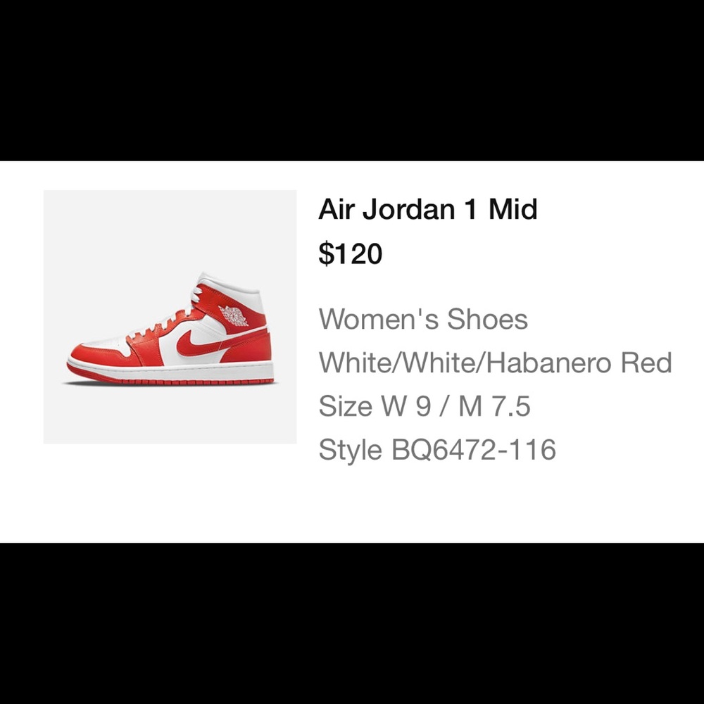 Red Jordans